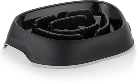 Knuffelwuff Antischlingnapf Balou Slow Feeder Schwarz 950ml – Bild 1 von 5