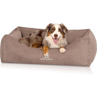 Produktbild von Knuffelwuff Baltimore orthopädisches Hundebett mit Fächer-Wendekissen Beige Größe L