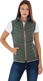 Produktbild von Knuffelwuff Damen Weste Riverside Khaki Größe M 38