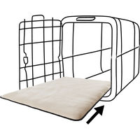 Produktbild von Knuffelwuff Einlegedecke für FlyBy Flugtransportbox 100x67x80cm Waschbare Hundematte