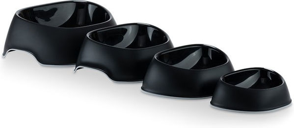 Knuffelwuff Fressnapf X-Large Schwarz 2200ml mit rutschfestem Silikon für Hunde – Bild 1 von 1