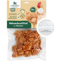 Produktbild von Knuffelwuff Hühnerbrustfilet in Stückchen Hundesnack aus Huhn 250g