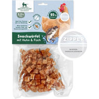 Produktbild von Knuffelwuff Hund Belohnungssnack Huhn & Fisch Getreidefrei 250g - 250 g