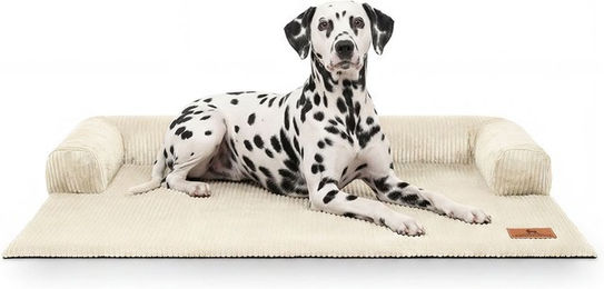 Produktbild von Knuffelwuff Hundebett Hudson aus Cord in Beige