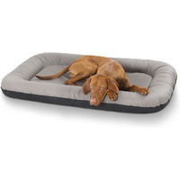 Produktbild von Knuffelwuff Hundebett Jerry aus Kunstleder in Grau