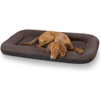 Produktbild von Knuffelwuff Hundebett Jerry XL aus Kunstleder Braun 92 x 75 cm