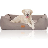 Produktbild von Knuffelwuff Hundebett Lotte Velours Grau XL