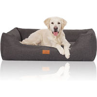 Produktbild von Knuffelwuff Hundebett Lotte Velours Grau XL
