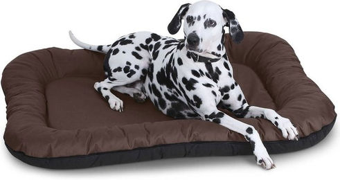 Produktbild von Knuffelwuff Hundebett Lucky Wasserfestes In und Outdoor Hundebett aus Nylon in Braun