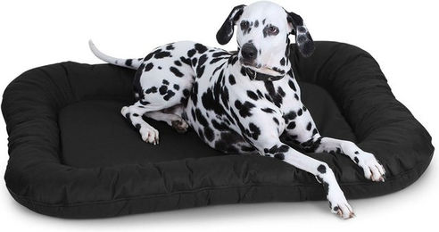 Produktbild von Knuffelwuff Hundebett Lucky Wasserfestes In und Outdoor Hundebett aus Nylon Schwarz XXL für Riesenrassen