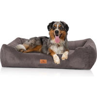 Produktbild von Knuffelwuff Hundebett Olivia aus Cord in Grau