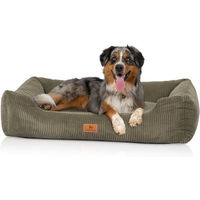 Produktbild von Knuffelwuff Hundebett Olivia aus Cord in Khaki M-L