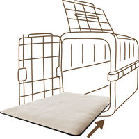 Produktbild von Knuffelwuff Hundedecke Einlegedecke passend für Interstate Transportbox M in Weiß und Beige