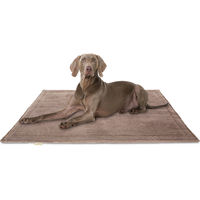 Produktbild von Knuffelwuff Hundedecke Timor aus Cord Braun 80x60cm
