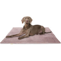 Produktbild von Knuffelwuff Hundedecke Timor aus Cord Rosa 120x80cm allergikerfreundlich