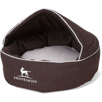 Produktbild von Knuffelwuff Hundehöhle Pumbaa aus Velours in Braun