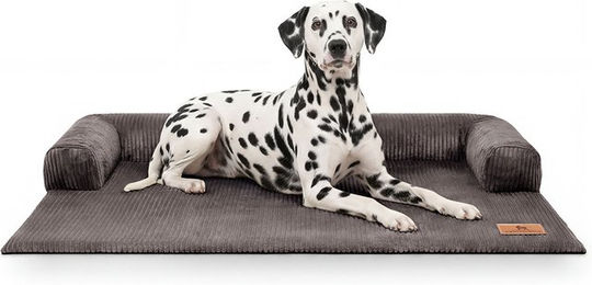 Produktbild von Knuffelwuff Hundekissen Hudson aus Cord in Grau