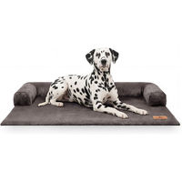 Produktbild von Knuffelwuff Hundekissen Hudson aus Cord in Grau