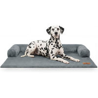 Produktbild von Knuffelwuff Hundekissen Hudson Sofaschutz aus Cord in Grau
