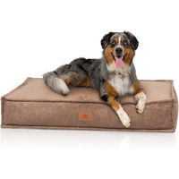 Produktbild von Knuffelwuff Hundekissen Lesedi aus Cord in Braun Größe M-L