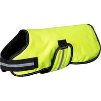 Produktbild von Knuffelwuff Hundemantel wasserabweisend reflektierend Neon Gelb 40cm