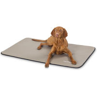 Produktbild von Knuffelwuff Hundematte Cheyenne aus Kunstleder XXL 120 x 80cm Taupe