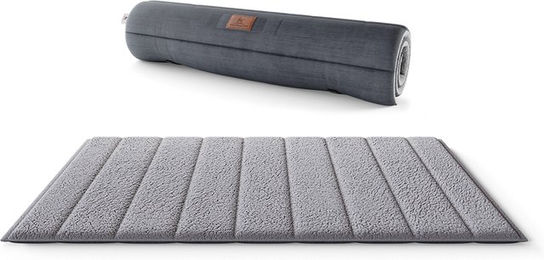 Produktbild von Knuffelwuff Hundematte Linea Travel aus Velours Grau Öko-Tex Standard