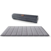 Produktbild von Knuffelwuff Hundematte Linea Travel aus Velours Grau Öko-Tex Standard