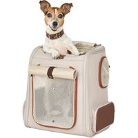 Produktbild von Knuffelwuff Hunderucksack Leicester für kleine Hunde in Beige