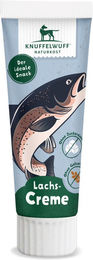 Produktbild von Knuffelwuff Hundesnack Lachs Paste getreidefrei und ohne Zucker