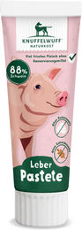 Produktbild von Knuffelwuff Hundesnack Leber-Pastete mit Schwein getreidefrei und ohne Zucker