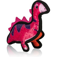 Produktbild von Knuffelwuff Hundespielzeug Dinosaurier Diplodocus aus Gummi und Gewebe mit Quietscher BPA-frei