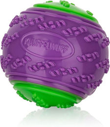 Produktbild von Knuffelwuff Hundespielzeug Quietschball aus lila TPR für Hunde
