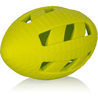 Produktbild von Knuffelwuff Hundespielzeug Snackball Rugby aus TPR Gelb