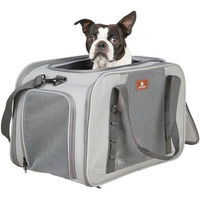 Produktbild von Knuffelwuff Hundetransporttasche Sheffield Transportbox Grau