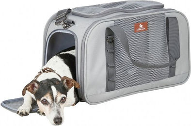 Produktbild von Knuffelwuff Hundetransporttasche Sheffield Transportbox Grau