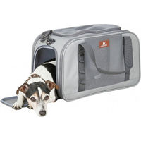 Produktbild von Knuffelwuff Hundetransporttasche Sheffield Transportbox Grau