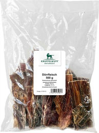 Produktbild von Knuffelwuff Hundetrockenfleisch Rind Monoprotein mit hohem Fleischanteil 500g