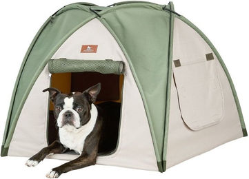 Produktbild von Knuffelwuff Hundezelt Outdoor mit Fleeceboden Grün