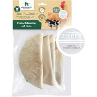 Produktbild von Knuffelwuff Kausnack Fleischtaschen Huhn und Rind getreidefrei für Hunde aller Altersstufen 320g - 320 g