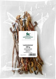 Produktbild von Knuffelwuff Lammziemer Naturkaukartikel für Hunde mit hohem Fleischanteil und Monoprotein