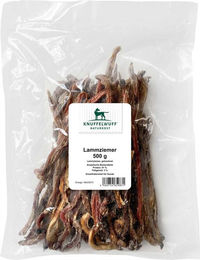 Knuffelwuff Lammziemer Naturkaukartikel Monoprotein ohne Farb- und Aromastoffe 500g – Bild 1 von 1