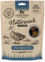Knuffelwuff Natursnack Brocken Emsländer Ente für Hunde 200 g – Bild 1 von 1