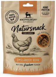 Knuffelwuff Natursnack Brocken Emsländer Huhn für Hunde 200 g – Bild 1 von 1