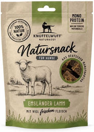 Knuffelwuff Natursnack Brocken Emsländer Lamm 200 g für Hunde – Bild 1 von 1