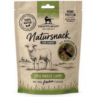 Produktbild von Knuffelwuff Natursnack Brocken Emsländer Lamm 200 g für Hunde