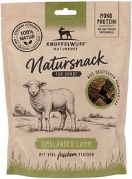 Knuffelwuff Natursnack Brocken Emsländer Lamm 400 g für Hunde – Bild 1 von 1
