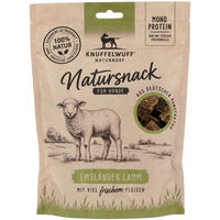 Produktbild von Knuffelwuff Natursnack Brocken Emsländer Lamm 400 g für Hunde