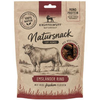 Produktbild von Knuffelwuff Natursnack Emsländer Rind Hundesnack 200 g