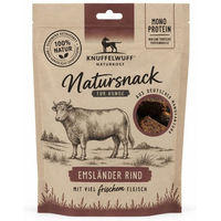Produktbild von Knuffelwuff Natursnack Emsländer Rind Hundesnack 400 g